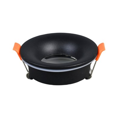 ΣΠΟΤ ΧΩΝΕΥΤΟ ΣΤΑΘΕΡΟ ΜΑΥΡΟ ΣΥΜΒΑΤΙΚΟ 1XGU10 IP54 Φ85Χ50ΜΜ