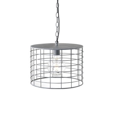 NETTO ΦΩΤΙΣΤΙΚΟ ΚΡΕΜΑΣΤΟ ΑΠΟΧΡΩΣΗ ΤΣΙΜΕΝΤΟΥ ΜΕΤΑΛΛΙΚΟ ΣΥΜΒΑΤΙΚΟ 1ΧΕ27 IP20 Φ350Χ1200mm