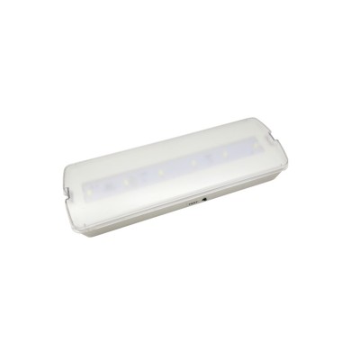 MAINTAINED/NON MAINTAINED EMERGENCY LED 4W 3HRS 200LM 6000K230V AC&TESTBUTTON