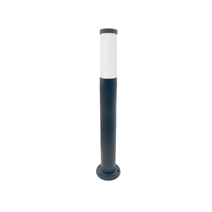 ΚΟΛΩΝΑΚΙ No1032  ΑΛΟΥΜΙΝ.65CM E27 ΓΚΡΙ  RaL7016M