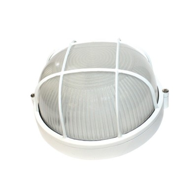 CEILING LAMP E27 60W IP45 WHITE 