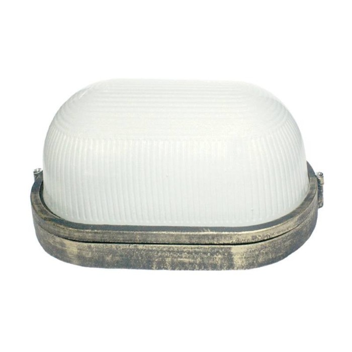 BULK HEAD Ε27 272mm GOLD BLACK WITHOUT GRID