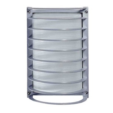 ΑΠΛΙΚΑ IP54 ΑΛΟΥΜ.ΓΚΡΙ Ε27 ΠΑΡ.ΠΕΡΣΙ.