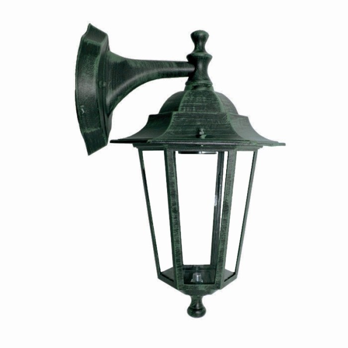 GARDEN LIGHT DOWN BLACK-GREEN