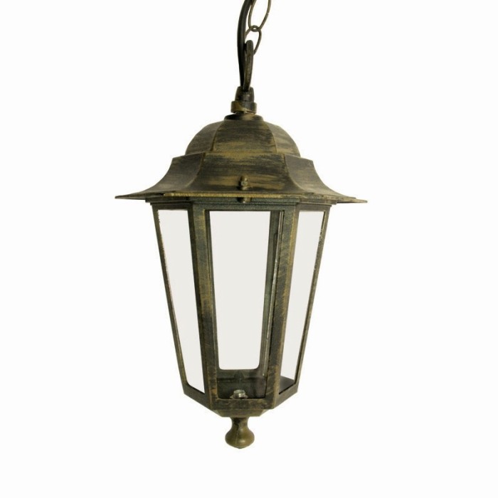 GARDEN SUSPENDED LIGHT BLACK