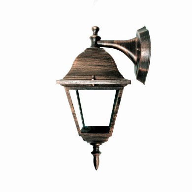 SQUARE LANTERNS E27 60W RUST