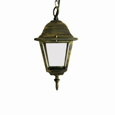 GARDEN SUSPENDED LIGHT BLACK-GOLD