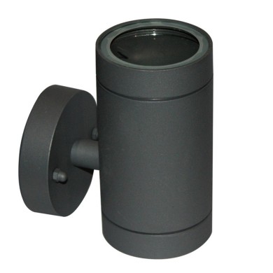 ΣΠΟΤ ΤΟΙΧΟΥ ΑΛΟΥΜΙΝΙΟ ΑΜΜΩΔΕΣ ΓΚΡΙ ΣΥΜΒΑΤΙΚΟ 1xGU10 IP54 85x64x121mm