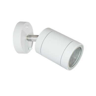 ΣΠΟΤ ΤΟΙΧΟΥ ΑΛΟΥΜΙΝΙΟ ΑΜΜΩΔΕΣ ΛΕΥΚΟ ΣΥΜΒΑΤΙΚΟ 1xGU10 IP54 75x64x155mm