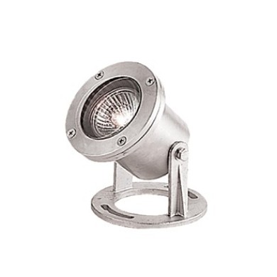 ΣΠΟΤ ΤΟΙΧΟΥ ΑΝΟΞΕΙΔΩΤΟ ΑΤΣΑΛΙ ΝΙΚΕΛ ΜΑΤ ΣΥΜΒΑΤΙΚΟ 1xMR16 IP65 100x88x140mm