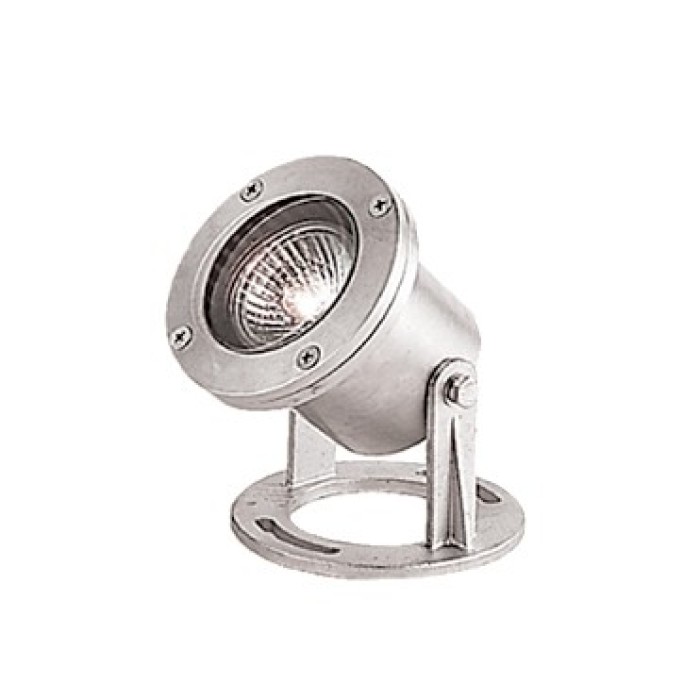 ΣΠΟΤ ΤΟΙΧΟΥ ΑΝΟΞΕΙΔΩΤΟ ΑΤΣΑΛΙ ΝΙΚΕΛ ΜΑΤ ΣΥΜΒΑΤΙΚΟ 1xMR16 IP65 100x88x140mm