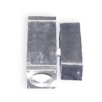 ΣΠΟΤ ΤΟΙΧΟΥ ΑΛΟΥΜΙΝΙΟ ΝΙΚΕΛ ΜΑΤ ΣΥΜΒΑΤΙΚΟ 1xMR16 IP64 Φ65x200mm