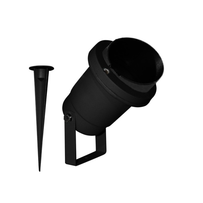 ΣΠΟΤ ΚΗΠΟΥ ΑΛΟΥΜΙΝΙΟ ΜΑΥΡΟ ΣΥΜΒΑΤΙΚΟ 1xGU10 IP65 Φ92x349mm