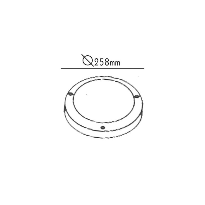 RADES - ΑΠΛΙΚΑ ΕΞΩΤΕΡΙΚΟΥ ΧΩΡΟΥ ΑΝΟΞΕΙΔΩΤΟ ΑΣΤΑΛΙ ΓΚΡΙ ΣΥΜΒΑΤΙΚΟ 1XE27 IP45 271x120x271mm