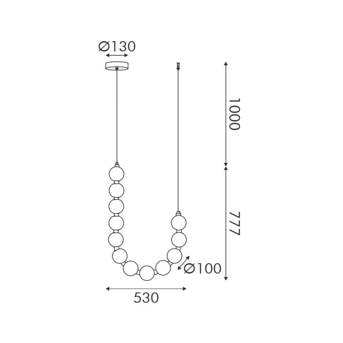 "PENDANT LAMP LED 18W 1350LM IP20 GOLD ALUMINIOUM + ACRYLIC
"
