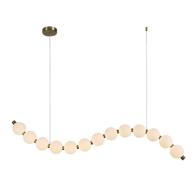 PENDANT LAMP LED 20W 1500LM 3000K IP20
GOLD ALUMINIOUM + ACRYLIC

