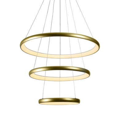 "PENDANT LUMINAIRE  LED 60W 4800LM CCT IP20
GOLD METAL+ ACRYLIC
"
