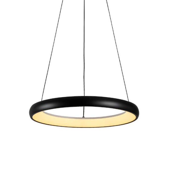"PENDANT LUMINAIRE LED 24W 4000LM CCT IP20
BLACK METAL+ ACRYLIC
"
