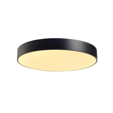 CEILING LUMINAIRE LED 60W 5600LM CCT BLACK METAL D75XH10CM OPTIMUS