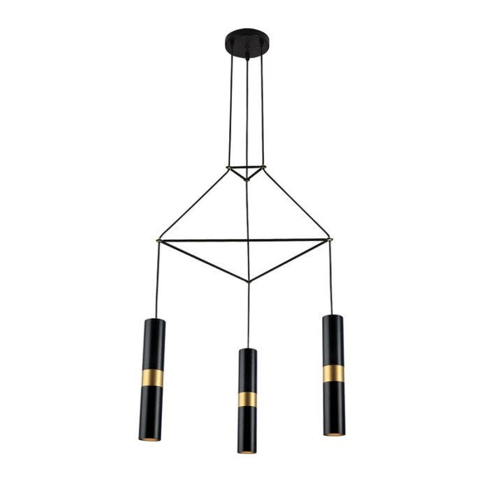 NETTO ΦΩΤΙΣΤΙΚΟ ΚΡΕΜΑΣΤΟ ΜΑΥΡΟ ΜΑΤ ΜΕΤΑΛΛΙΚΟ ΣΥΜΒΑΤΙΚΟ 3ΧGU10 IP20 560Χ1500mm