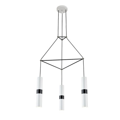 NETTO ΚΡΕΜΑΣΤΟ ΦΩΤΙΣΤΙΚΟ ΛΕΥΚΟ ΜΕΤΑΛΛΙΚΟ ΣΥΜΒΑΤΙΚΟ 3XGU10 560X490X1500ΜM