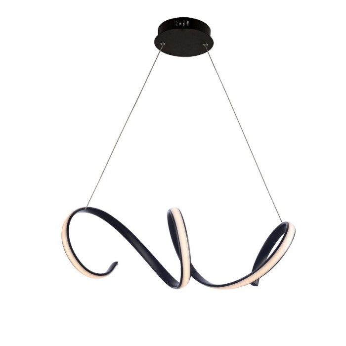 CLEO-ΦΩΤΙΣΤΙΚΟ ΚΡΕΜΑΣΤΟ ΜΑΥΡΟ ΑΛΟΥΜΙΝΙΟΥ LED SMD 40W 3000Κ 2400LM IP20 640Χ220Χ1200ΜΜ