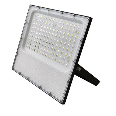  LED SMD ΠΡΟΒΟΛΕΑΣ ΜΑΥΡΟΣ 100-277V AC 100W 4000K 12000LM IP65 Ra80 5YRS IK08 ΒΑΛΒΙΔΑ ΕΚΤΟΝΩΣΗΣ