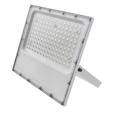  LED SMD ΠΡΟΒΟΛΕΑΣ ΛΕΥΚΟΣ 100-277V AC 100W 6000K 12000LM IP65 Ra80 5YRS IK08 ΒΑΛΒΙΔΑ ΕΚΤΟΝΩΣΗΣ