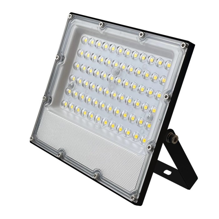  LED SMD BLACK FLOOD LUMINAIRE IP65 30W 6000K 3600Lm 100-277V AC RA80 IK08 5YRS BREATHING VALVE