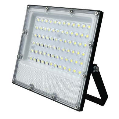 LED SMD ΠΡΟΒΟΛΕΑΣ ΜΑΥΡΟΣ 100-277V AC 50W 4000K 6000LM IP65 Ra80 5YRS IK08 ΒΑΛΒΙΔΑ ΕΚΤΟΝΩΣΗΣ
