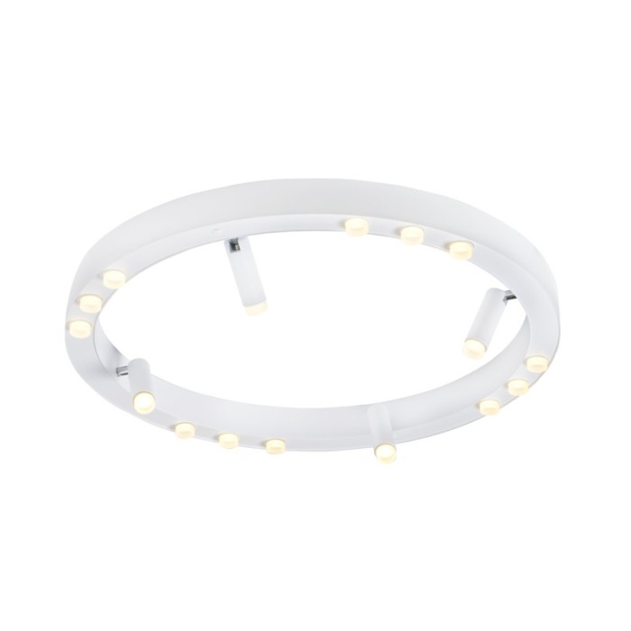 NETTO ΦΩΤΙΣΤΙΚΟ ΟΡΟΦΗΣ ΛΕΥΚΟ ΜΑΤ ΑΛΟΥΜΙΝΙΟ LED 48W 3000K 4320Lm IP20 Φ650Χ130mm