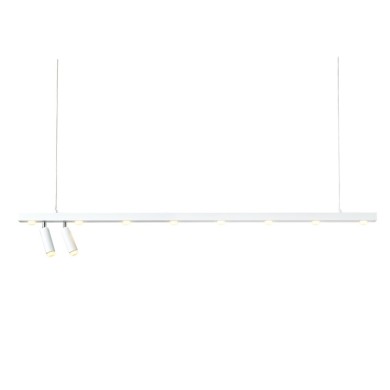 NETTO ΦΩΤΙΣΤΙΚΟ ΚΡΕΜΑΣΤΟ ΛΕΥΚΟ ΜΑΤ ΑΛΟΥΜΙΝΙΟ LED 30W 3000K 2700Lm IP20 1200Χ1390mm