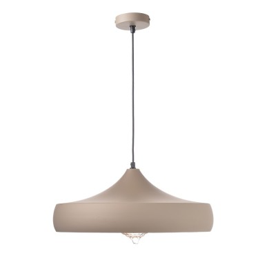PENDANT LUMINAIRE 1ΧΕ27 METALIC BROWN/GOLD Φ46ΧΗ123CM CALIPHATE