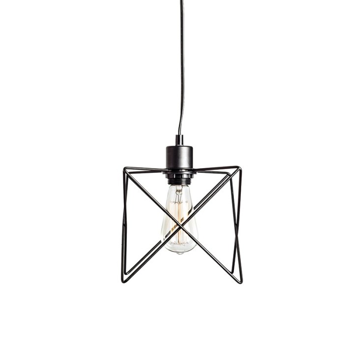 PENDANT 1XE27 METALLIC BLACK ANDY