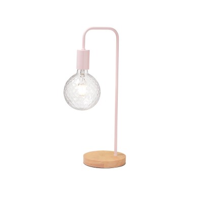 NETTO ΦΩΤΙΣΤΙΚΟ ΕΠΙΤΡΑΠΕΖΙΑ ΠΑΛ ΡΟΖ ΜΕΤΑΛΛΙΚΟ ΣΥΜΒΑΤΙΚΟ 1ΧΕ27 IP20 Φ150Χ480mm