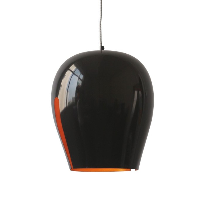 NETTO WALL LAMP 1 Χ Ε27 BLACK 50Χ11Χ8 CM METALIC