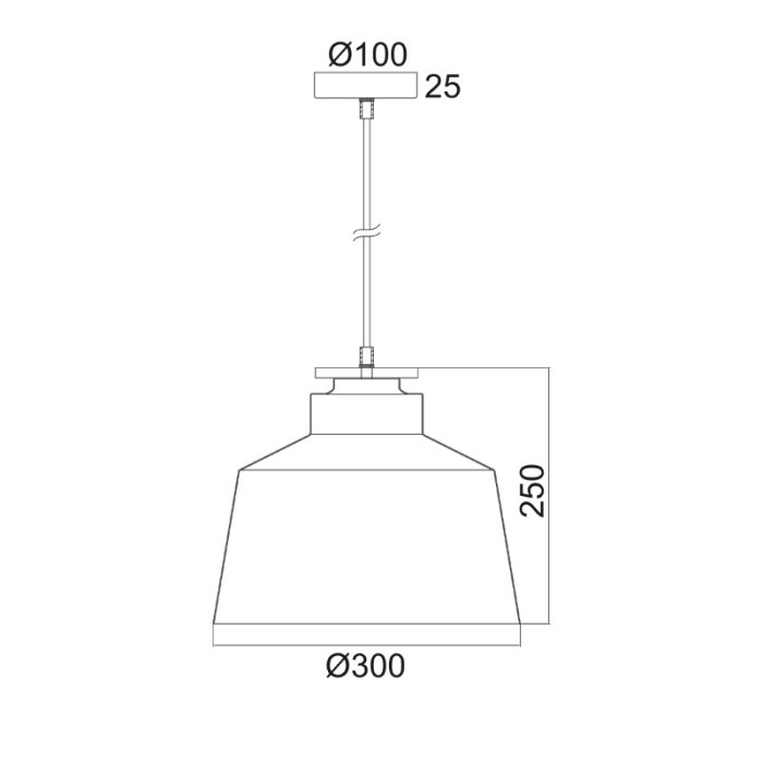 NETTO ΦΩΤΙΣΤΙΚΟ ΚΡΕΜΑΣΤΟ ΜΑΥΡΟ ΜΑΤ ΜΕΤΑΛΛΙΚΟ ΣΥΜΒΑΤΙΚΟ 1ΧΕ27 IP20 Φ100mm