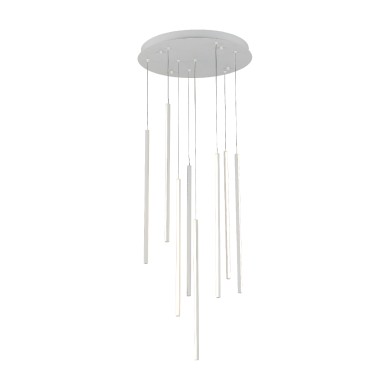 ALICE-PENDANT LIGHT SAND BLACK ALUMINUM LED 50W CCT CCT 2800K-3200K-4000K 2000LM IP20
