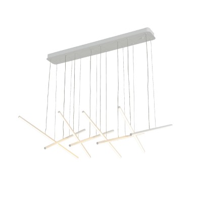 CORE- PENDANT LIGHT SAND WHITE ALUMINUM+ SILICONE LED 80W CCT CCT 2800K-3200K-4000K 3200LM IP20
