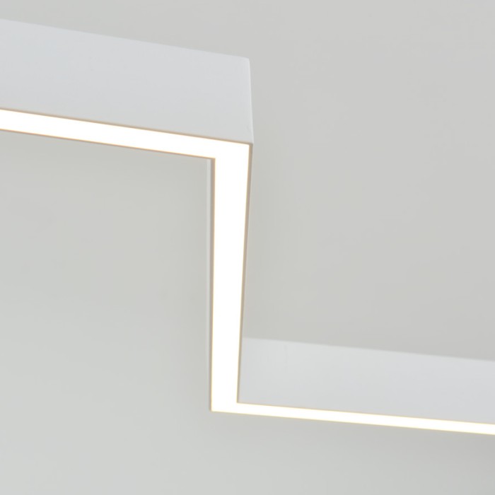 ZIGZAG- PENDANT LIGHT SAND WHITE ALUMINUM+ SILICONE LED 30W CCT 2800K-3200K-4000K 1200LM IP20
