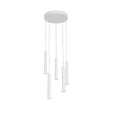 RAPENZO- PENDANT LIGHT SAND WHITE ALUMINUM LED 30W CCT CCT 2800K-3200K-4000K 1200LM  IP20
