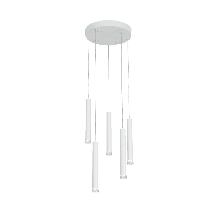 RAPENZO- PENDANT LIGHT SAND WHITE ALUMINUM LED 30W CCT CCT 2800K-3200K-4000K 1200LM  IP20

