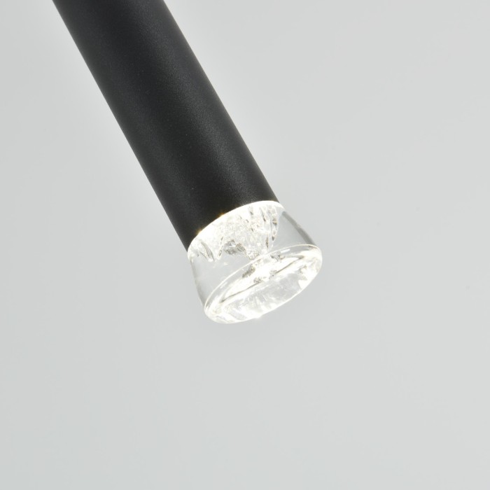 RAPENZO- PENDANT LIGHT SAND BLACK ALUMINUM LED 6W CCT CCT 2800K-3200K-4000K 240LM  IP20
