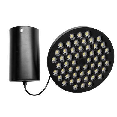 Pendand Honeycomb Light - 18W Black with Black Reflector/Ra>80/2350lm/3000K
