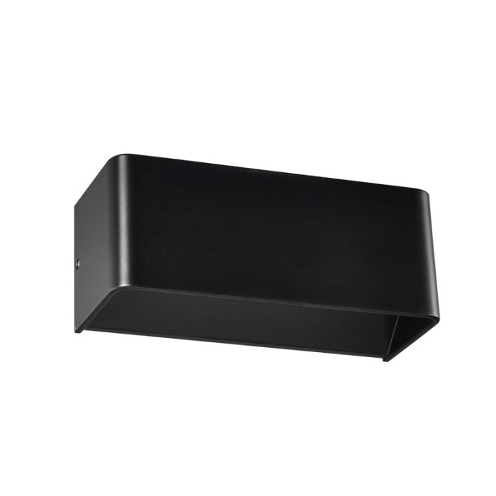 WALL MOUNTED LED BLACK UP-DOWN PARALLEL 2X3W 230V 3000K 30000hrs NEPHELE