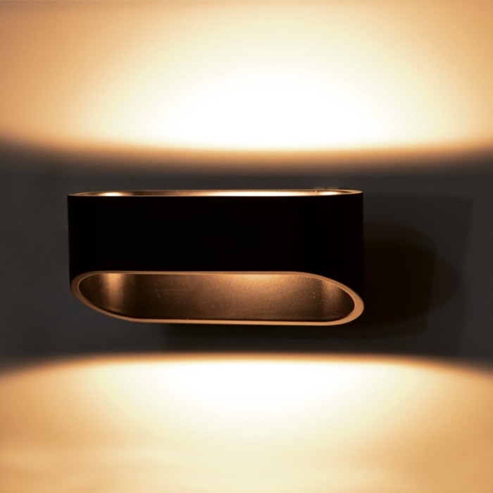 NETTO ΦΩΤΙΣΤΙΚΟ ΕΠΙΤΟΙΧΟ ΑΠΟΧΡΩΣΗ ΞΥΛΟΥ ΜΕΤΑΛΛΙΚΟ LED 3W 3000K 280Lm IP20 160Χ75mm