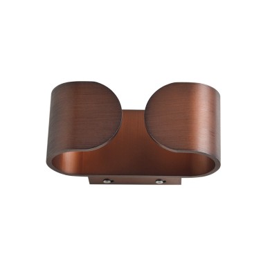 NETTO WALL MOUNTED COLOR WOOD LED INDIREC 2X3W 230V 3000K 30000hrs NEPHELE