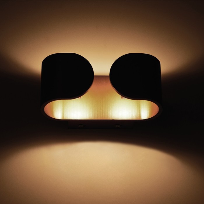 NETTO ΦΩΤΙΣΤΙΚΟ ΕΠΙΤΟΙΧΟ ΞΥΛΙΝΟ ΜΕΤΑΛΛΙΚΟ LED 6W 3000K 560Lm IP20 160Χ70mm