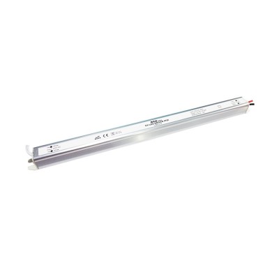 ΓΡΑΜΜΙΚΟ ΜΕΤΑΛΛΙΚΟ CV LED DRIVER 36W 230V AC12V DC 3A IP20 ΜΕ ΚΑΛΩΔΙΑ