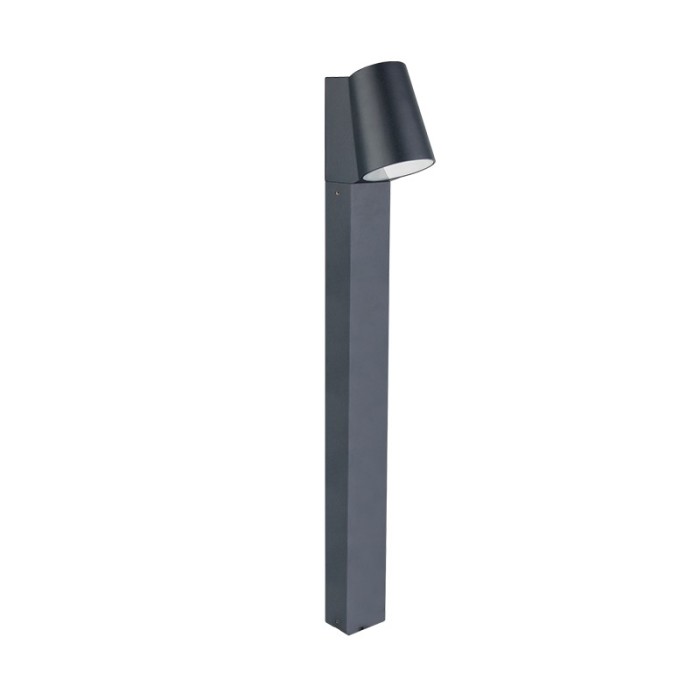 LED COB POST LUMINAIRE 6W 400LM 100° 230V AC 3.000K DARK GREY CRI80 IP54 30.000HRS